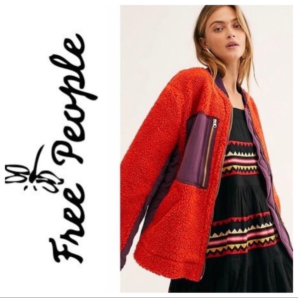 Free People Rivington Sherpa jacket
